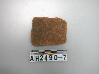 藏品(紅色粗砂素面陶片)的圖片